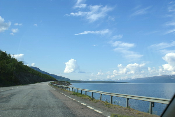 Шведская Лапландия. озеро Турнетреск, Абиско