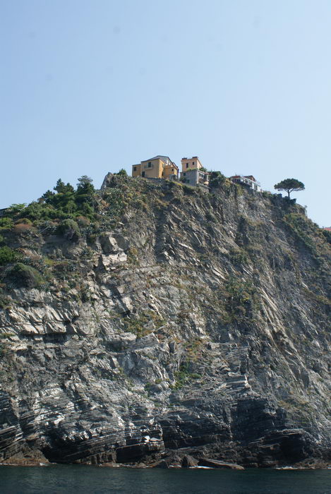 5 земель - Cinque Terre, Вид с моря