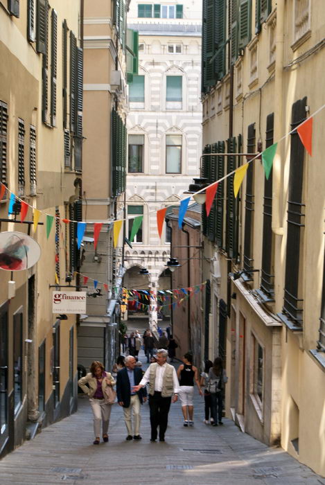 Италия, Генуя, улочки