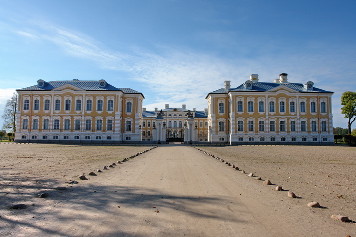 Латвия. Рундальский дворец