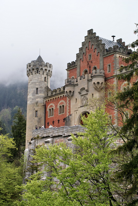 замок Людвига Баварского Нойшванштайн
