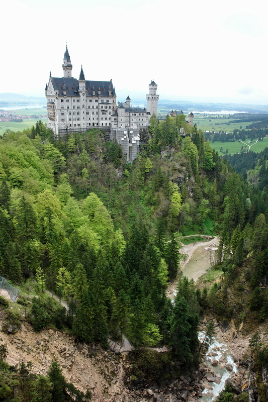 замок Людвига Баварского Нойшванштайн