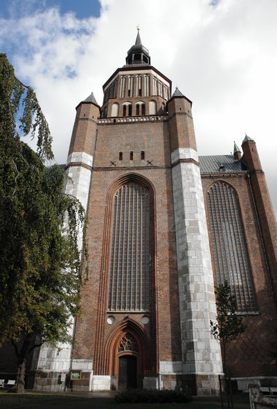 Церковь святой Марии на Новом Рынке. Штральзунд. Мекленбург – Передняя Померания